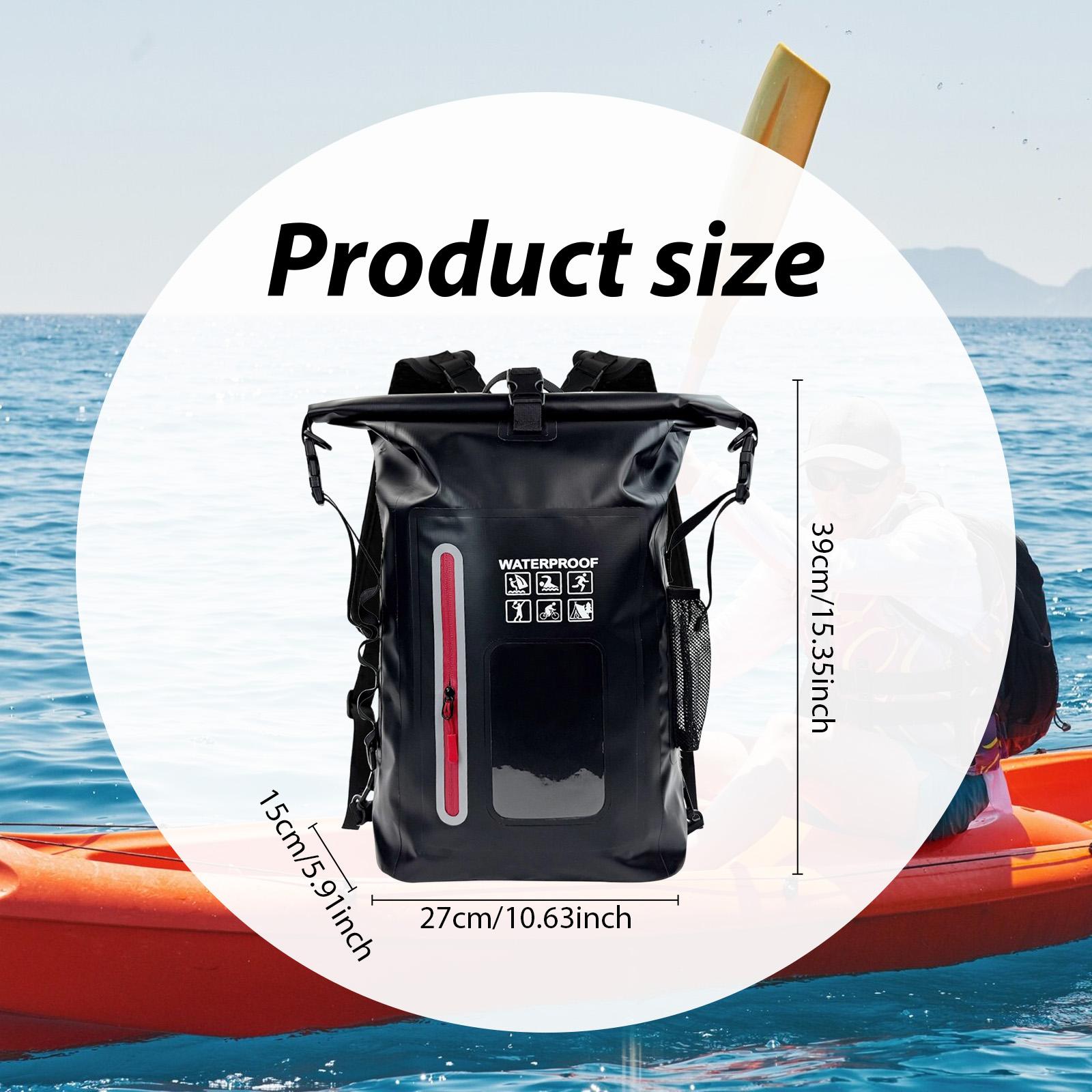 Fishing Kayak Storage Bag - Waterproof Dry Bag Waterproof Backpack Waterproof
