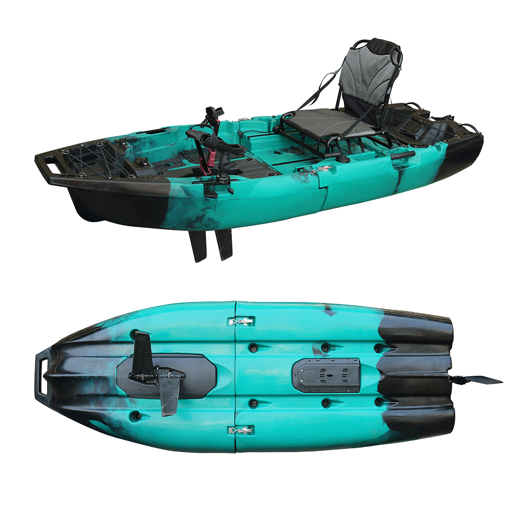 8Ft 2.5m HDPE Modular Sit-On-T - огляд і ціна Fishing Kayak Sit On Top