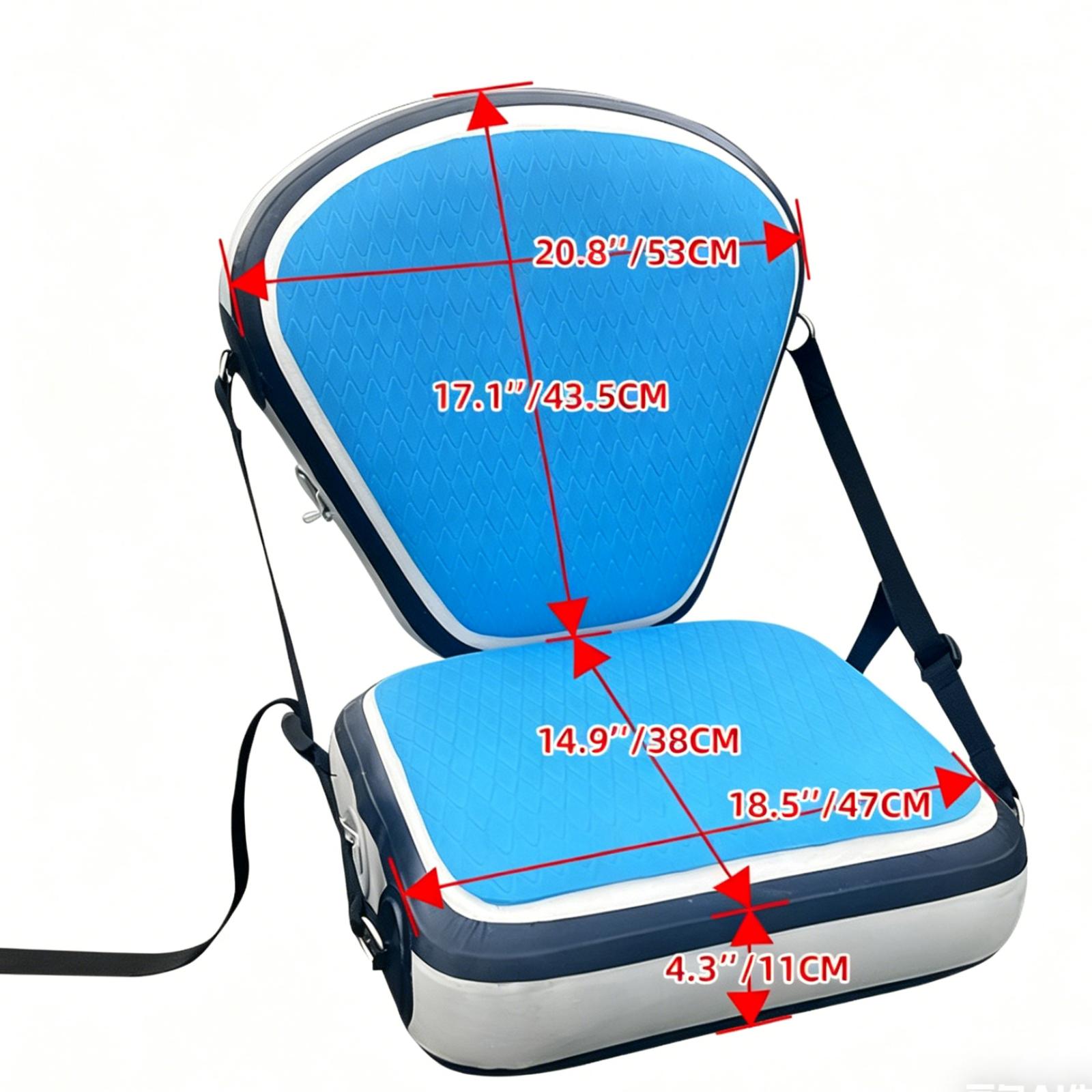 Adjustable PVC Kayak Seat Infl - огляд і ціна Fishing Kayak Seat