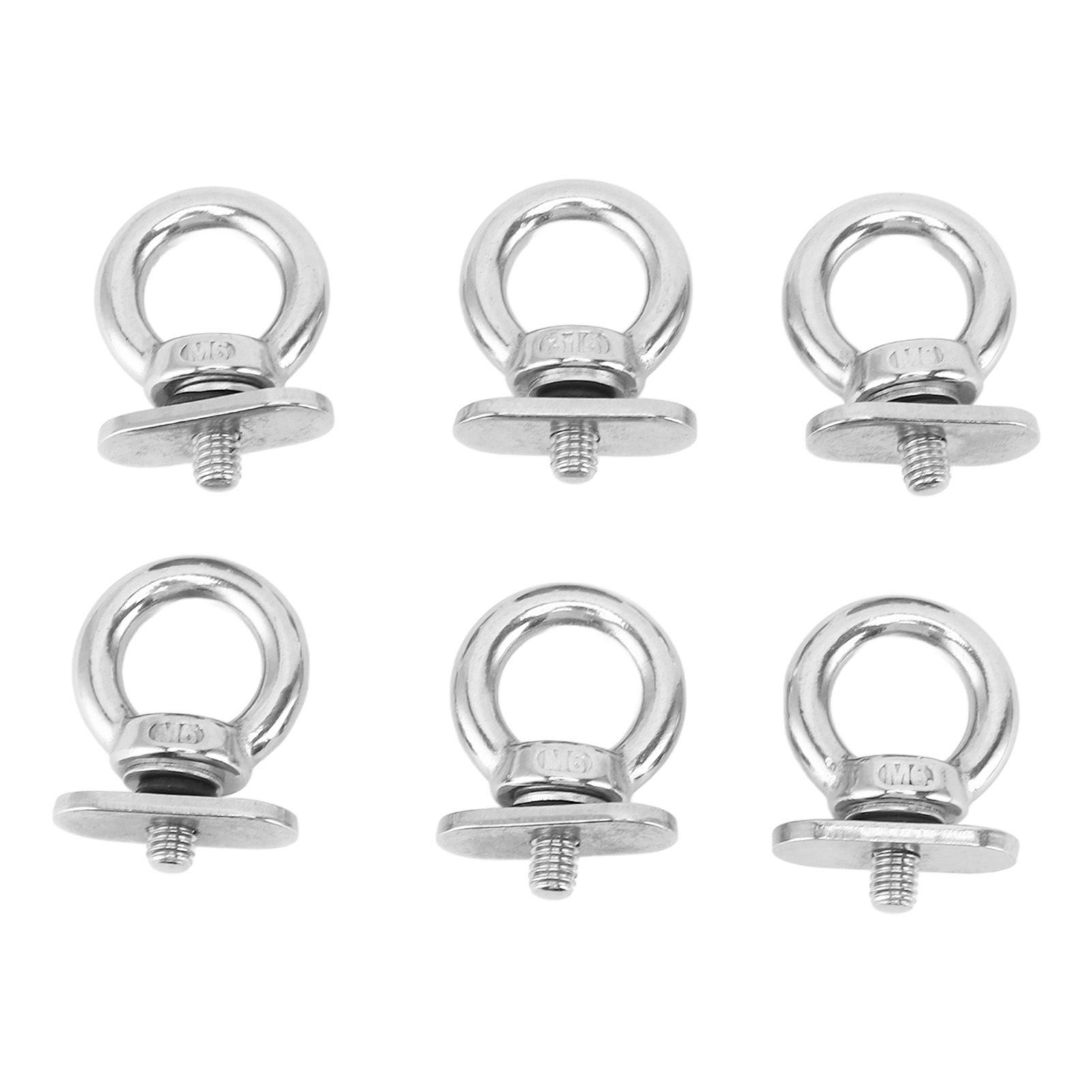 Track Mount Eyelets 6Pcs Stain - огляд і ціна Fishing Kayak Anchor