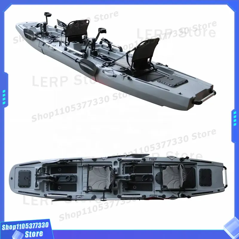 14.5FT Modular Kayak Double Se - огляд і ціна Fishing Kayak Sit In