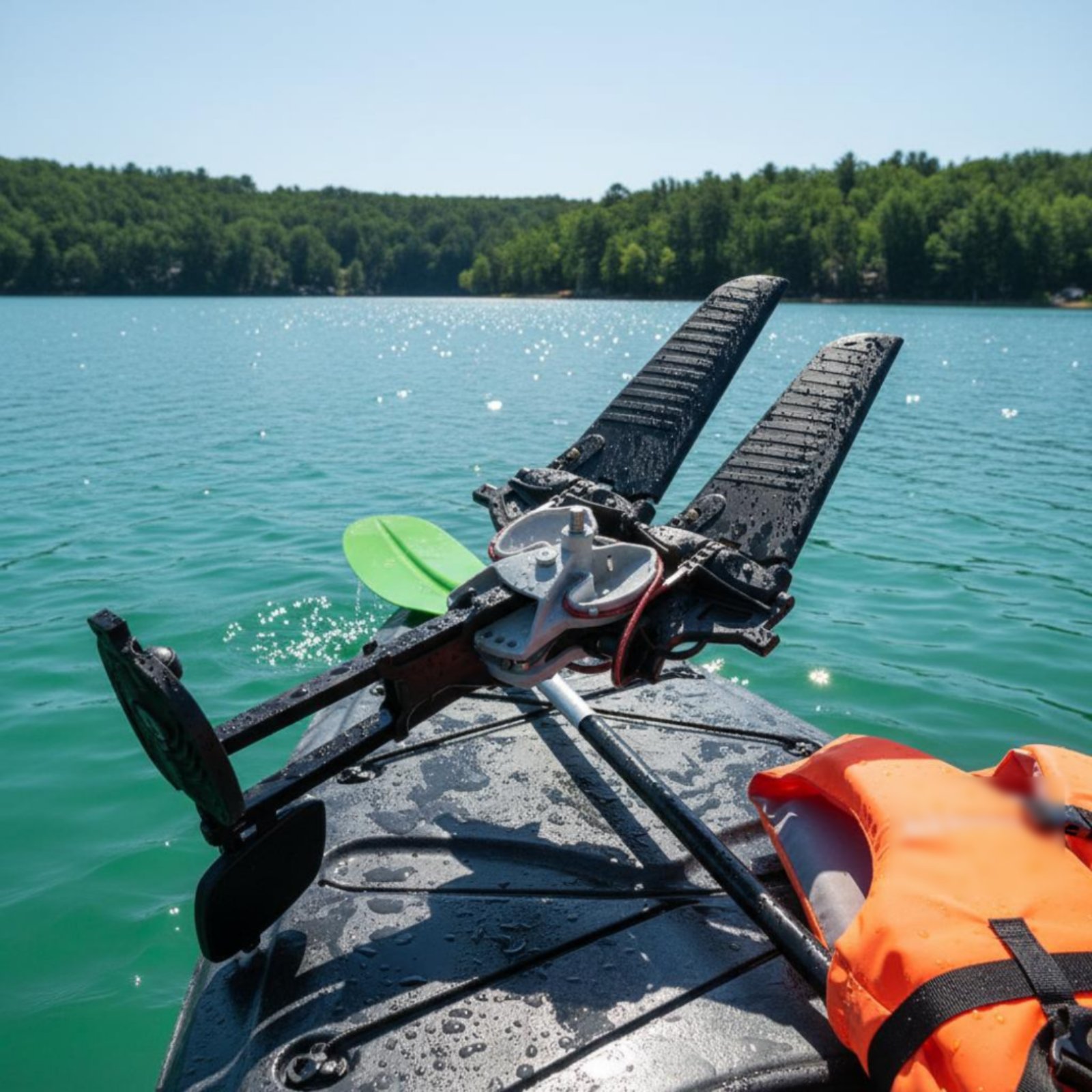 Kayak Pedal Drive System Forwa - огляд і ціна Fishing Kayak Pedal Drive