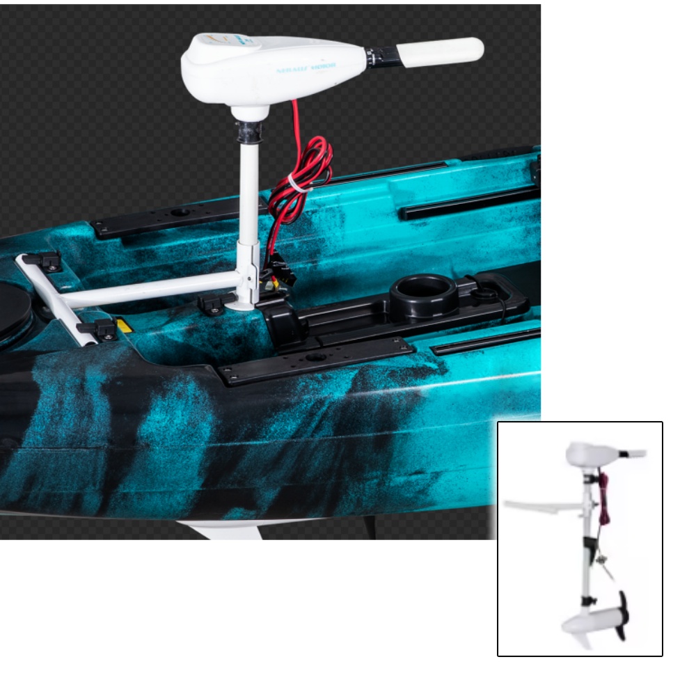 36lbs/46lbs 12V Electric Engin - огляд і ціна Fishing Kayak Trolling Motor