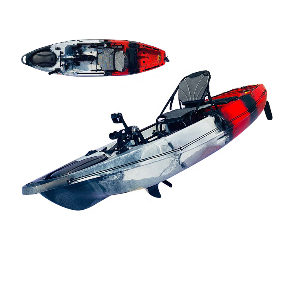 Hot Sale 12ft Sea Kayak Pedal  - огляд і ціна Fishing Kayak Sit On Top