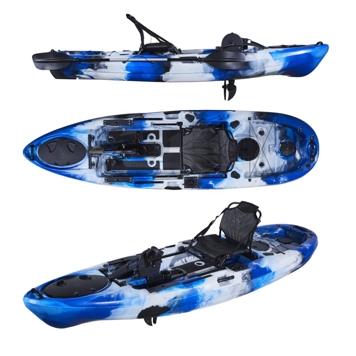 10FT Classic Pedal Fishing Kay - огляд і ціна Fishing Kayak Pedal Drive