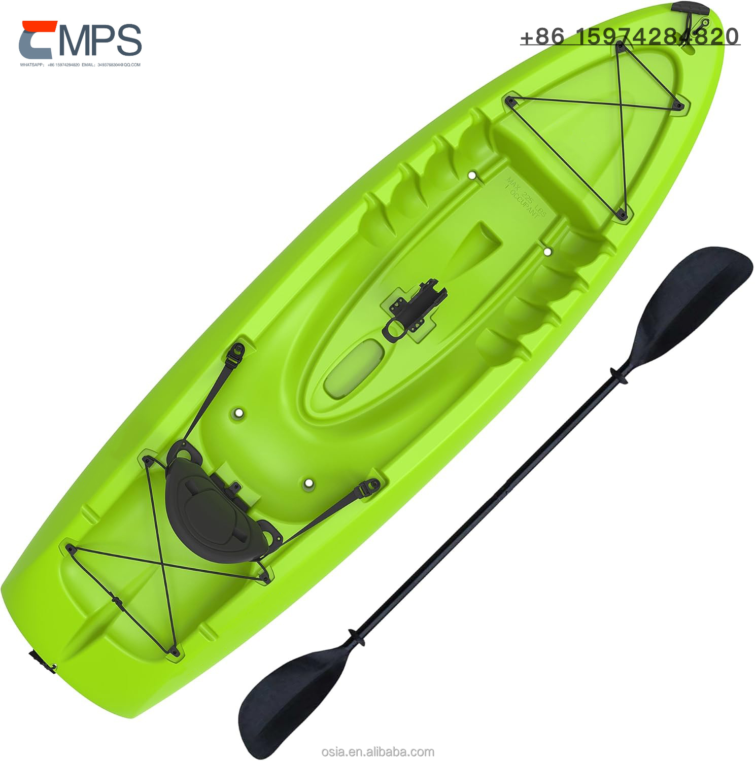 Outdoors Hard Plastic Fishing  - огляд і ціна Fishing Kayak Sit In