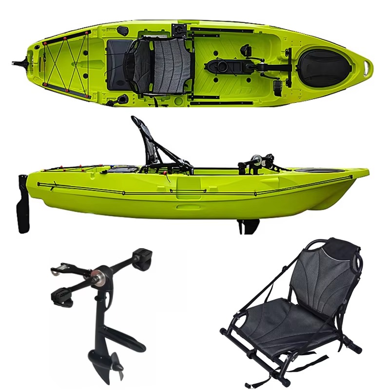 OEM Plastic Fishing Kayak for  - огляд і ціна Fishing Kayak Pedal Drive