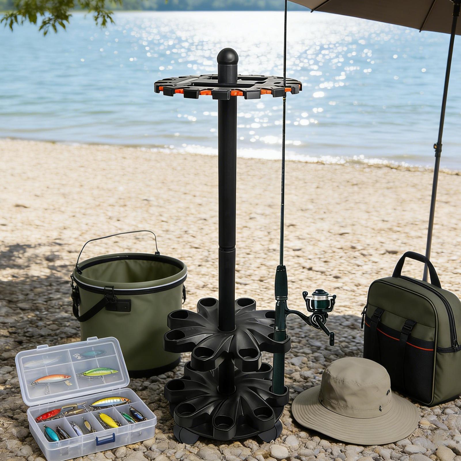 Fishing Rod Racks Angling Pole - огляд і ціна Fishing Kayak Rod Holder