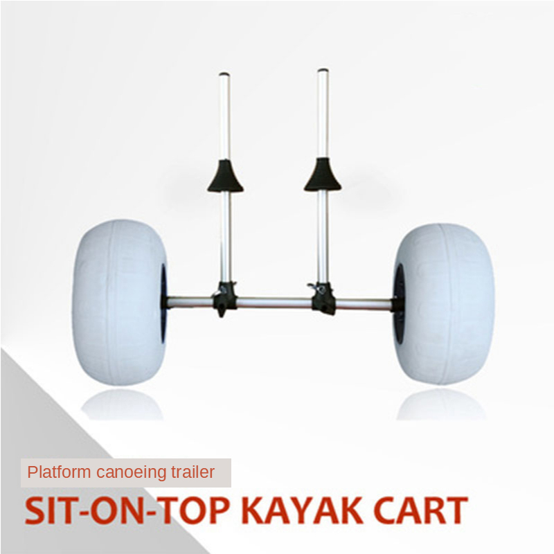 Foldable Upright Kayak Trailer - огляд і ціна Fishing Kayak Cart