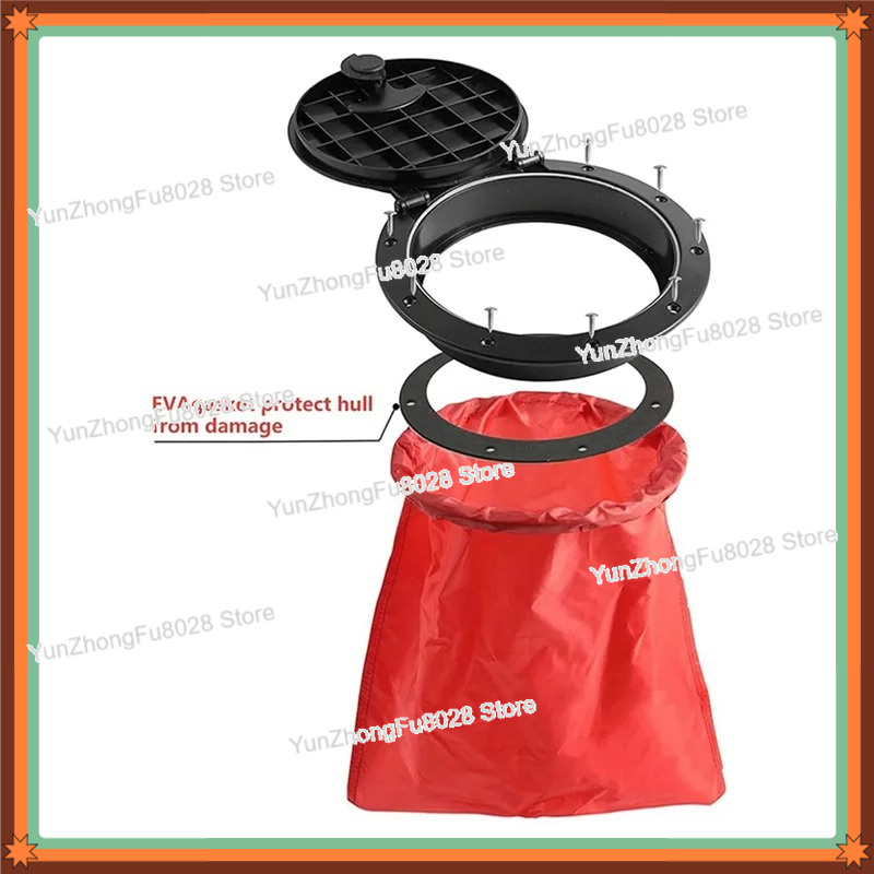 6Inch Deck Plate Kit Kayak Dec - огляд і ціна Fishing Kayak Storage Bag
