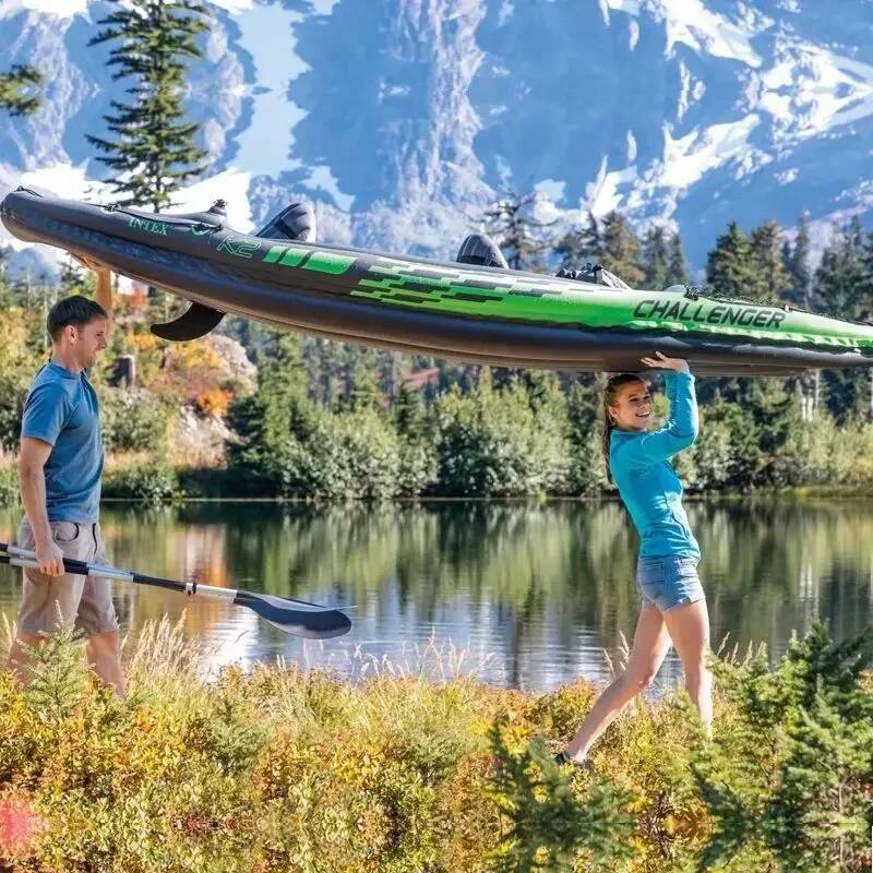 1/2 Person Kayaker Inflatable  - огляд і ціна Fishing Kayak Inflatable