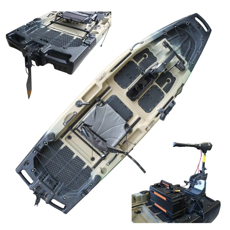 1 Person HDPE/PE Sit-On-Top CE - огляд і ціна Fishing Kayak Sit On Top
