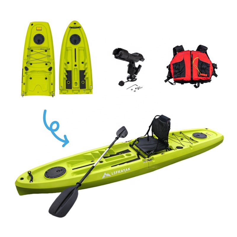 LSF Novel 3.3Meter 11FT Split  - огляд і ціна Fishing Kayak Sit On Top