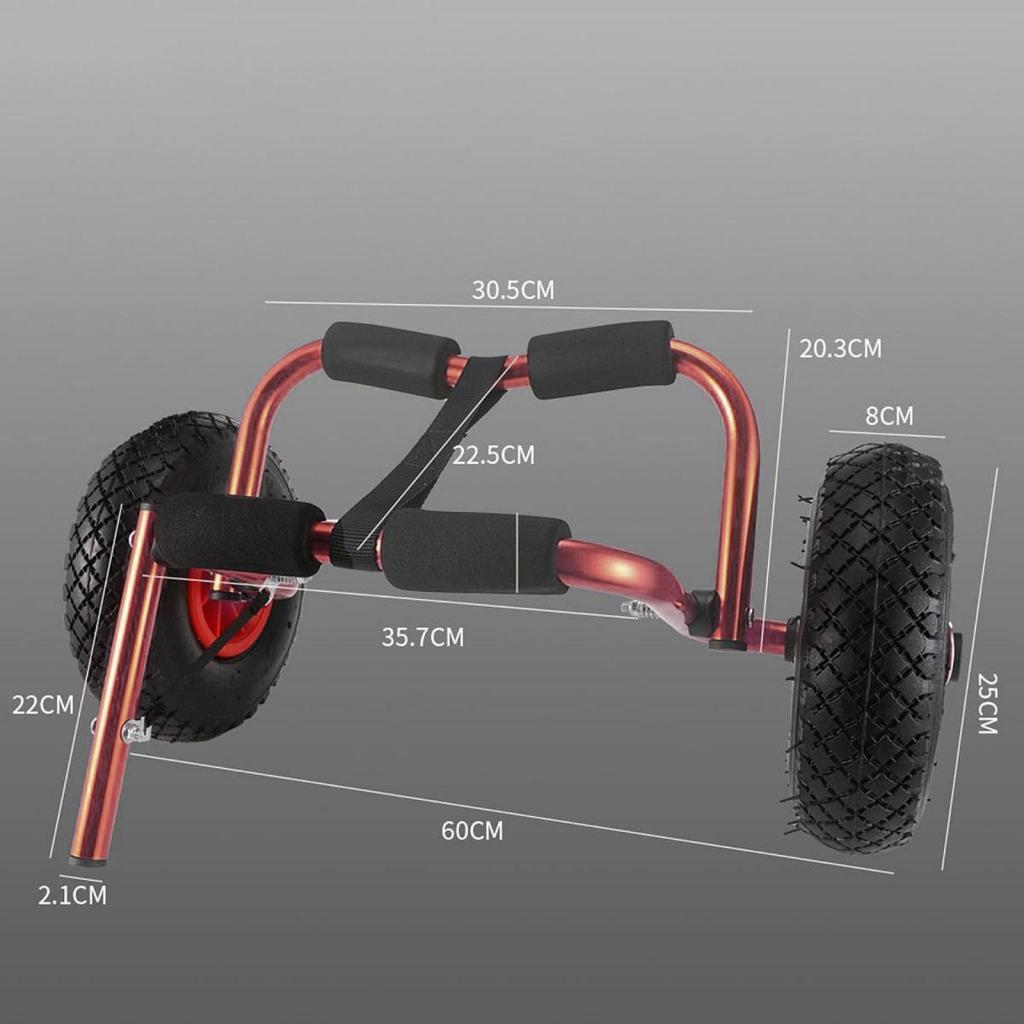 Adjustable Kayak Cart Folding  - огляд і ціна Fishing Kayak Cart