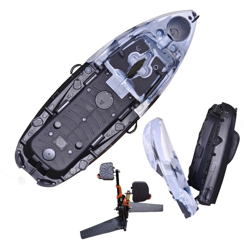 2.5m Pro Angler Plastic Foldin - огляд і ціна Fishing Kayak Seat