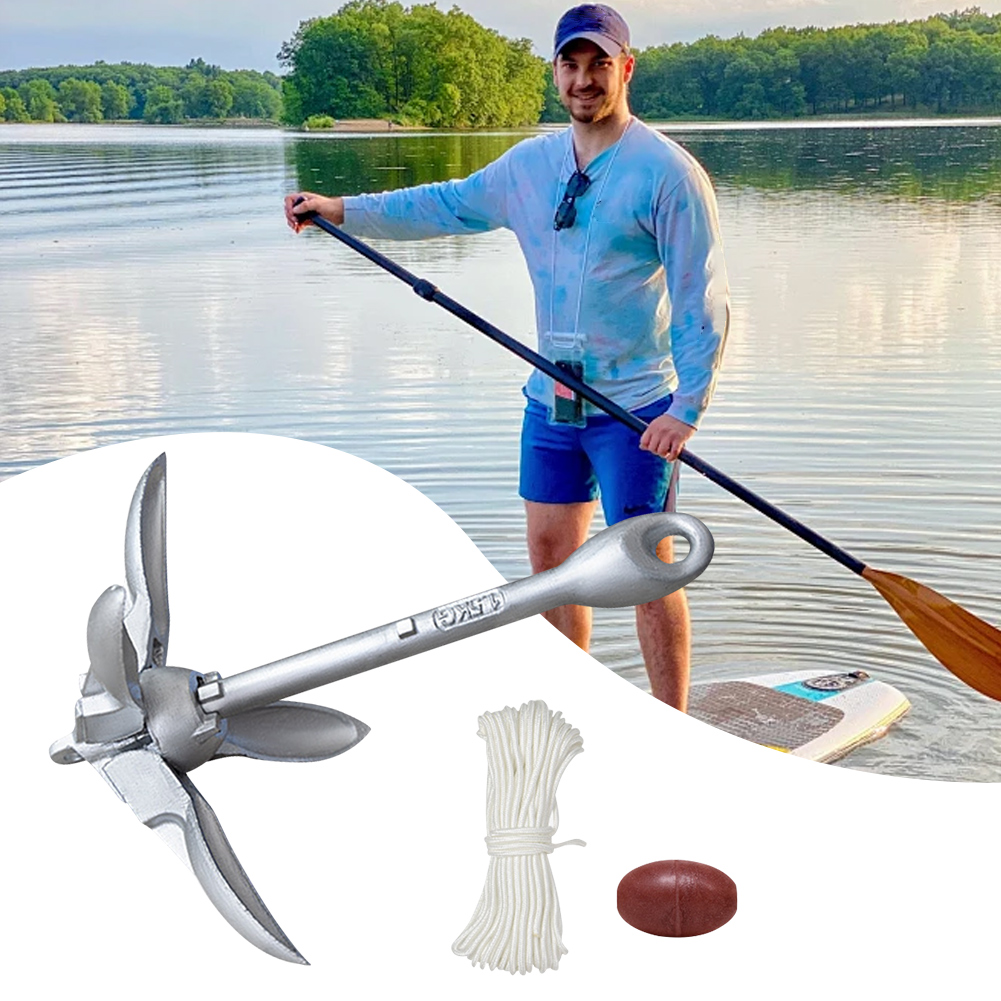 0.7/1.5KG Grapnel Anchor with  - огляд і ціна Fishing Kayak Anchor