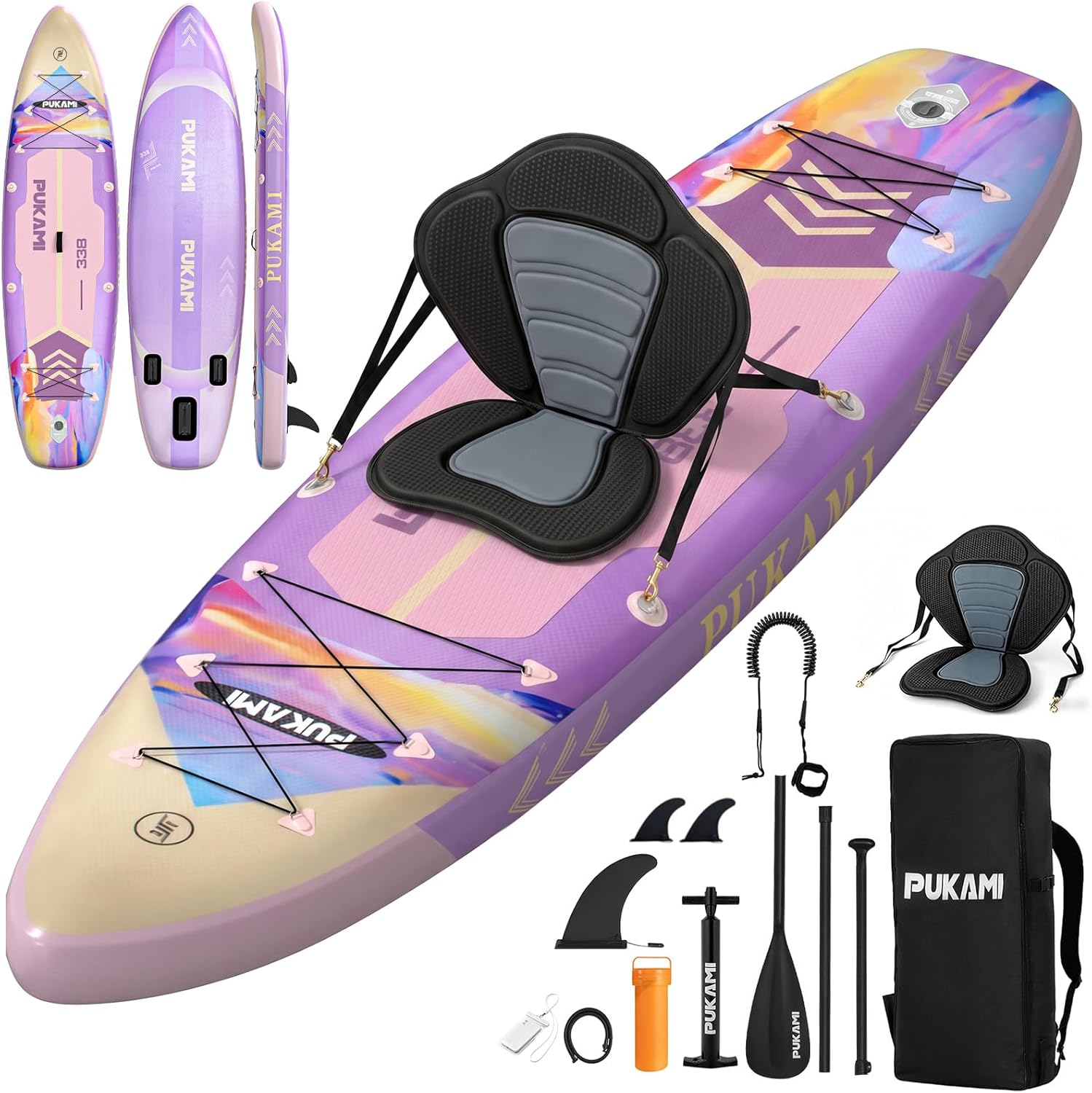 Extra Wide Inflatable Stand Up - огляд і ціна Fishing Kayak Seat