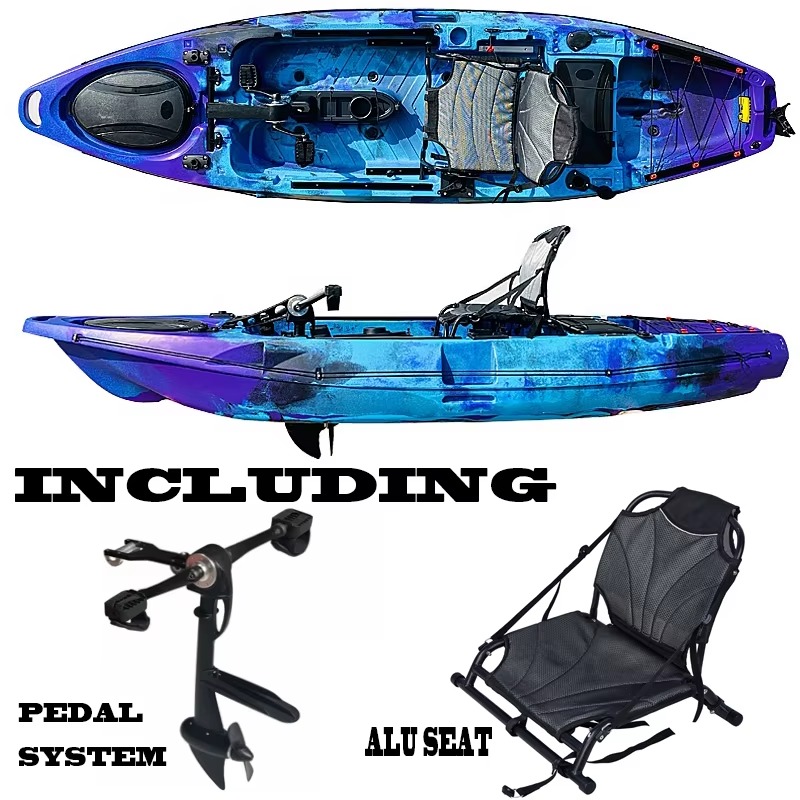 Professional Sit on Top Pedal  - огляд і ціна Fishing Kayak Sit On Top